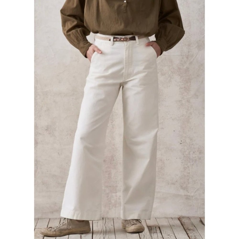 Buck Mason Pants Women’s 27 High Desert Canvas Wide Leg Pant